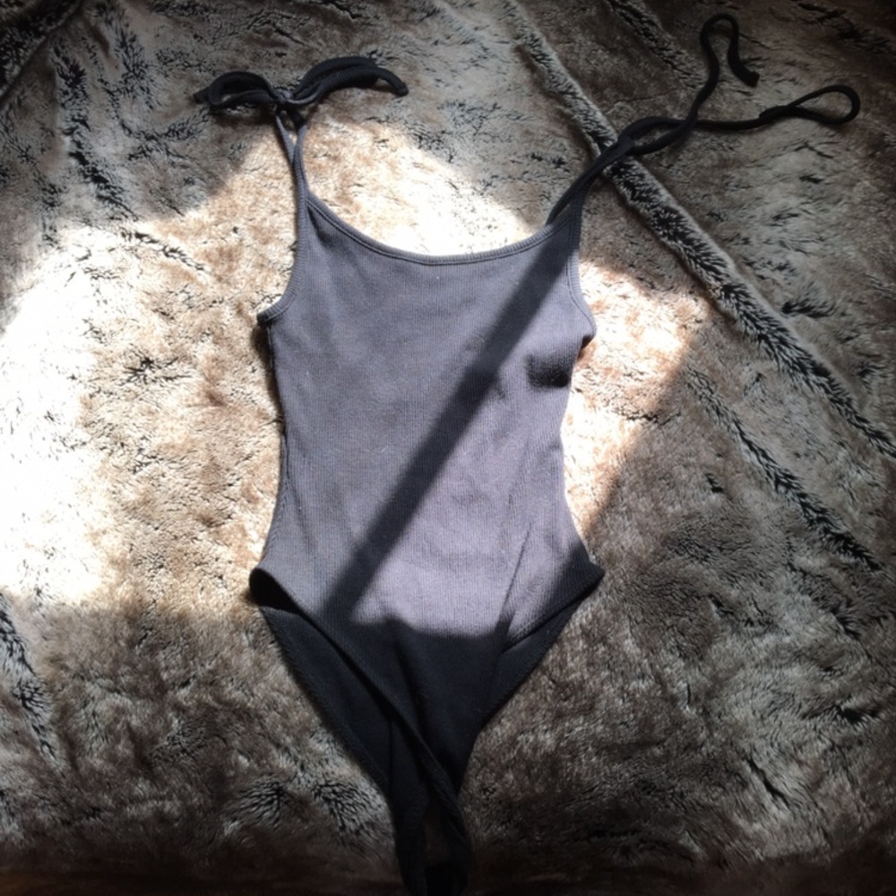 Tied Straps Bodysuit